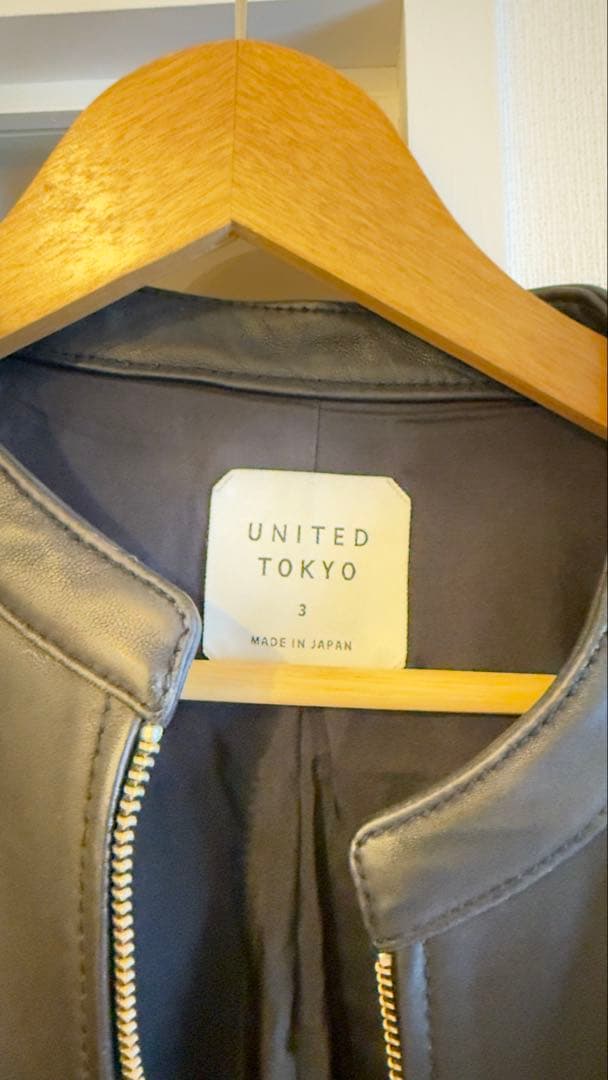 UNITED TOKYO (ユナイテッド トウキョウ) ラムスキン ライダース3