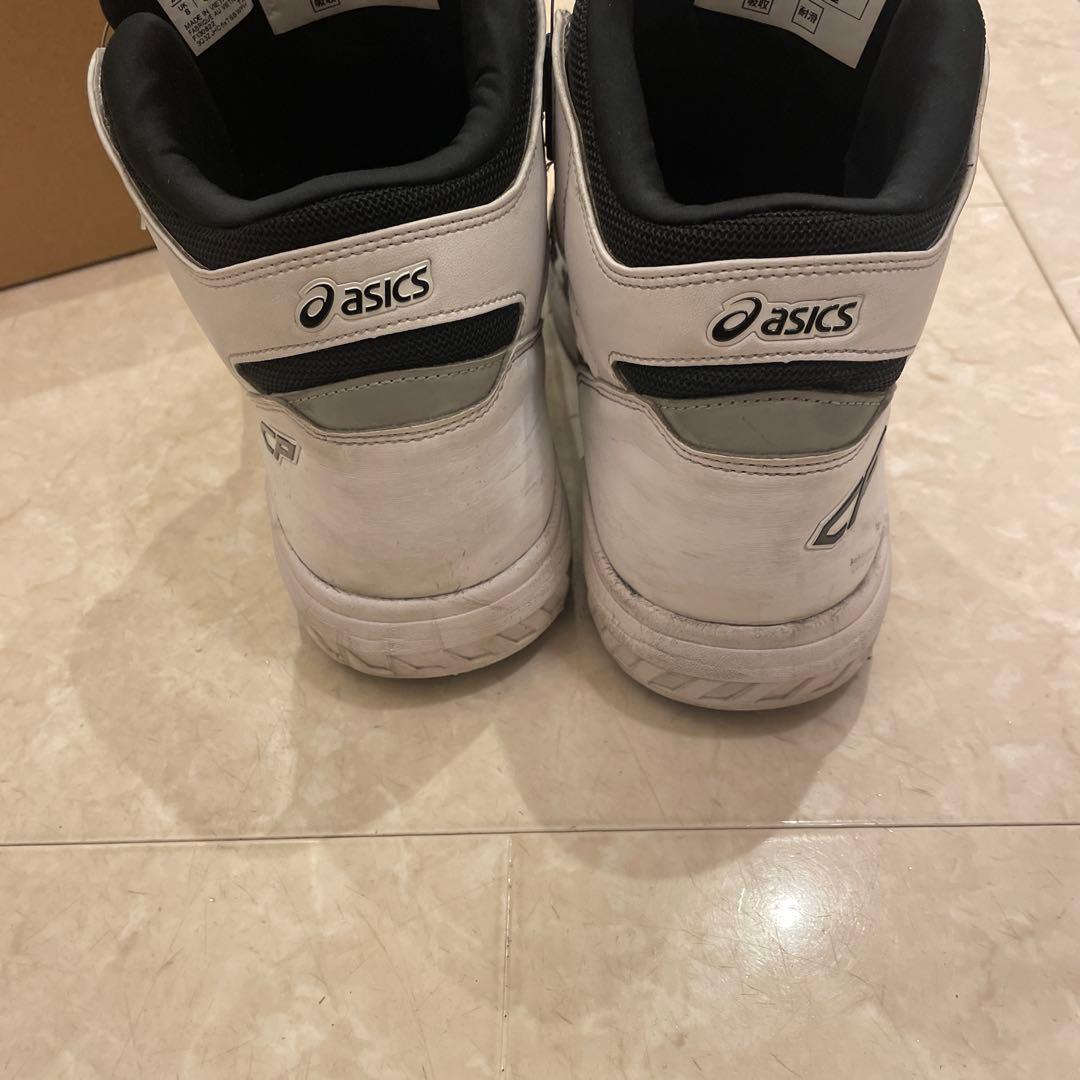 ハイカットASICS ❗️SOA ❗️安全靴❗️ ネイビー/ホワイト❗️スニーカー❗️