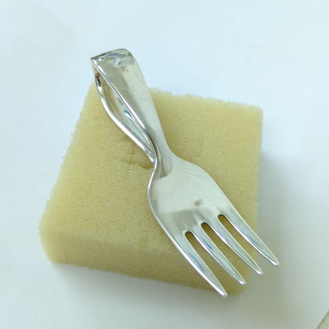 ヴィンテージ ティファニー ベビー フォーク シルバー925 カトラリー