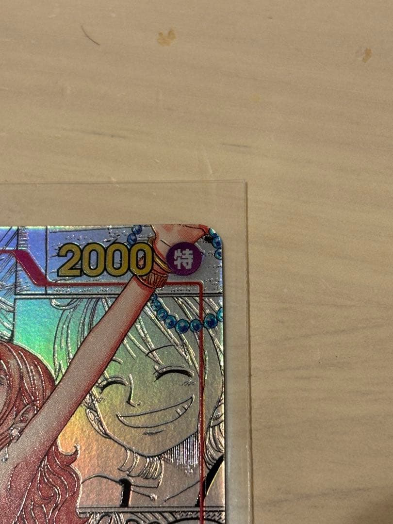 ワンピースカード ナミ R スーパーパラレル(コミパラ) OP01-016