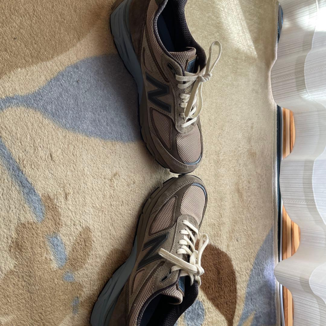 AURALEE × New Balance 990v4 Taupe 26cm