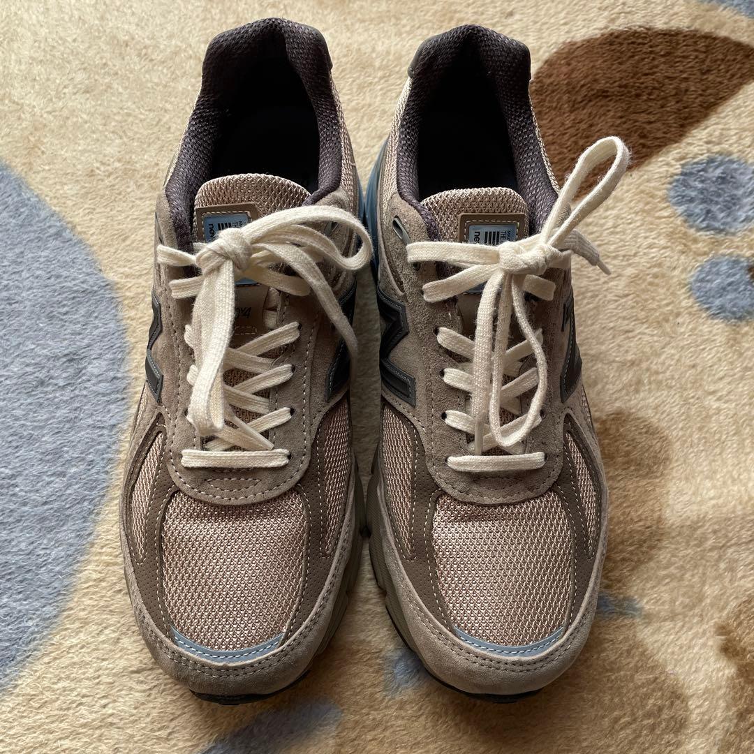 AURALEE × New Balance 990v4 Taupe 26cm