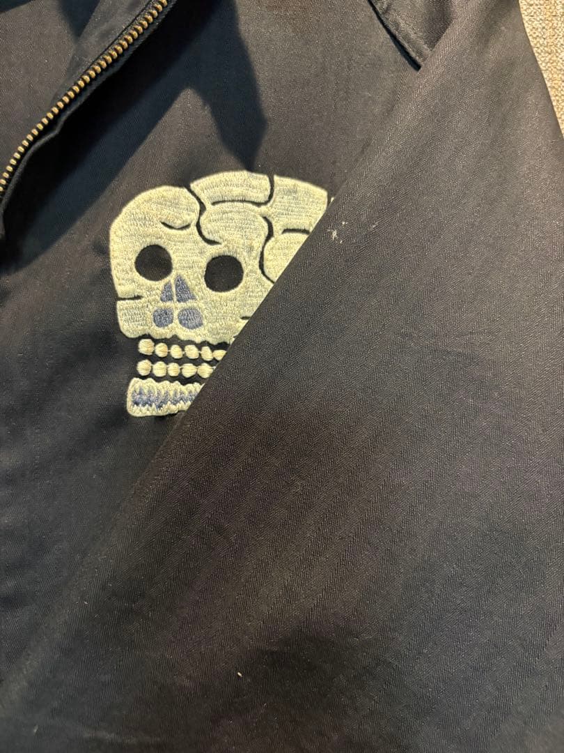 超貴重品　絶版　OIL製　スーベニア　スカルジャケット　レア