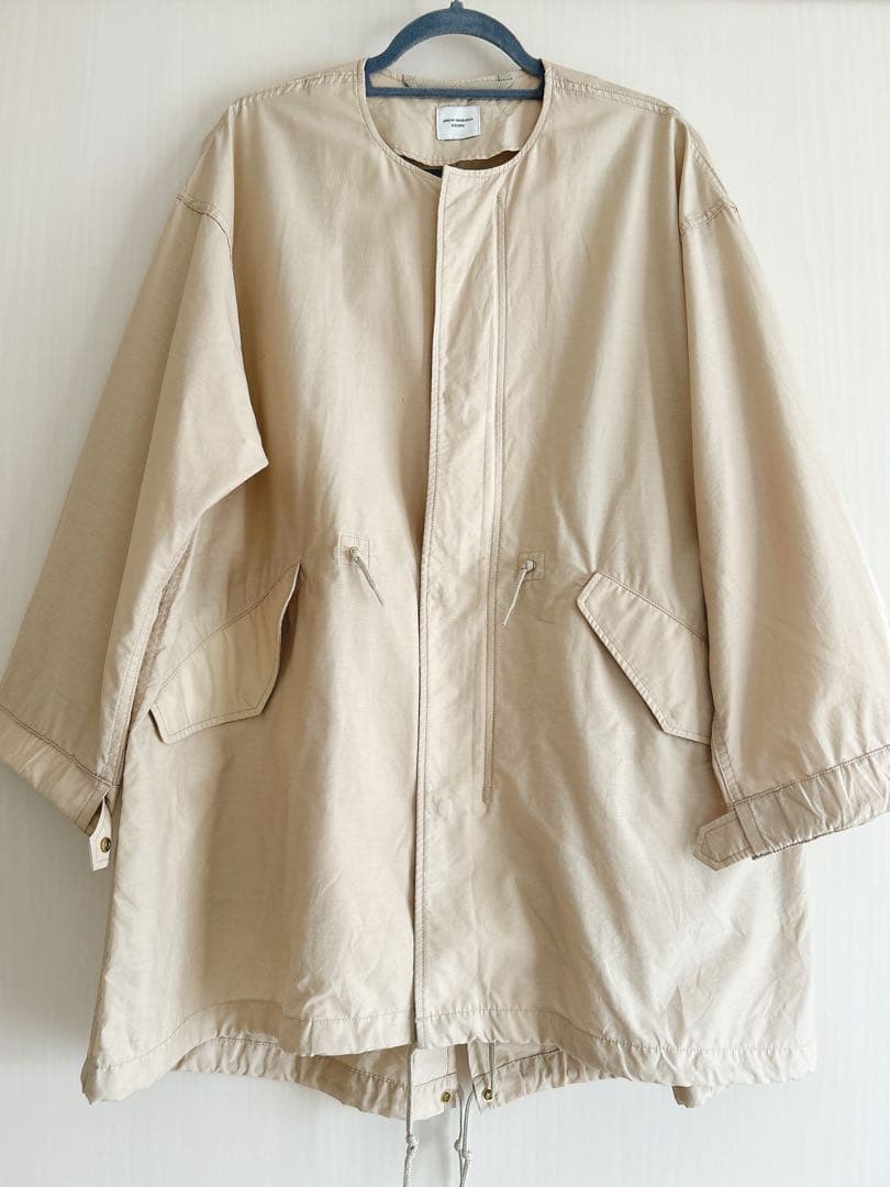 【mk】URBAN RESEARCH DOORS ノーカラーモッズコート