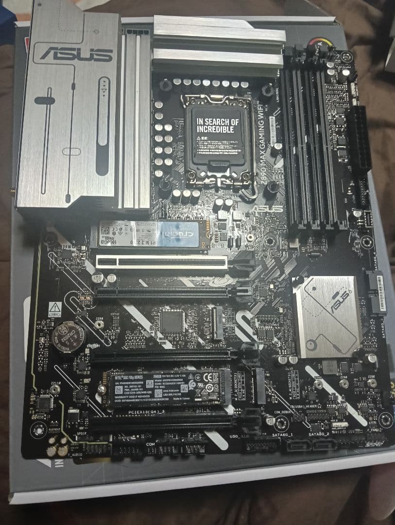 ASUSマザーボード Z890 MAX GAMING Wifi7