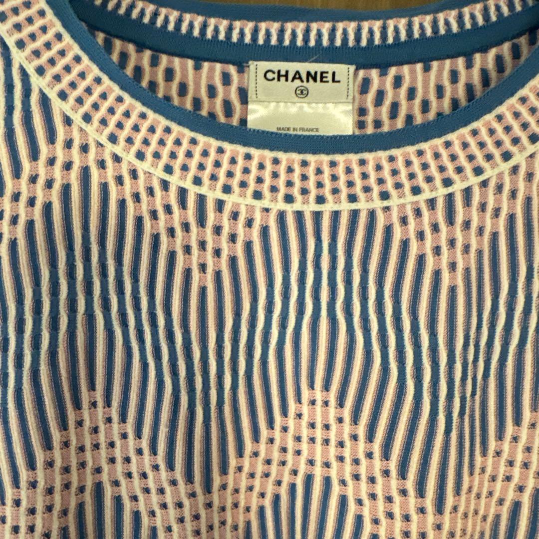 CHANEL 半袖ニット