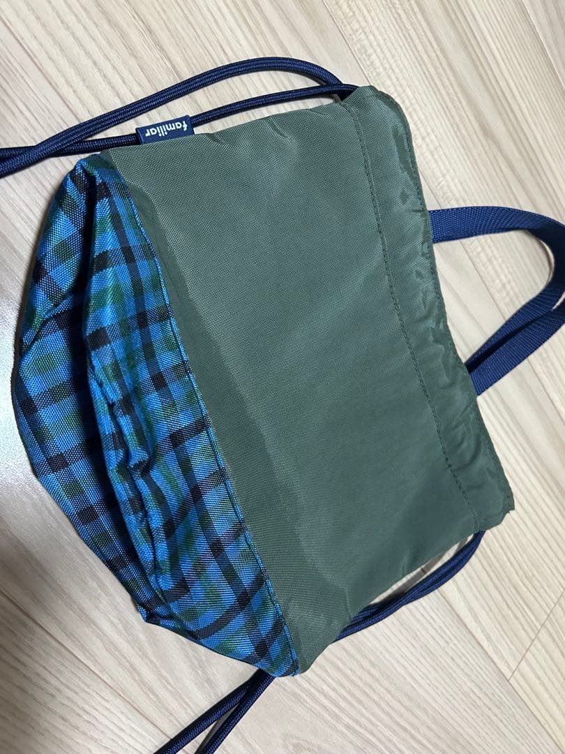 familiar ファミリア　バッグ　巾着ショルダーバッグ　ビームス　美品