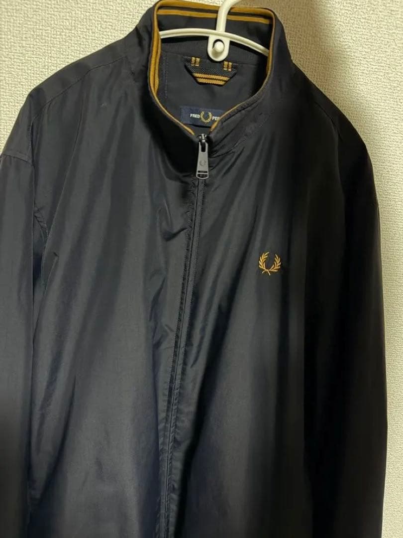 フレッドペリー The Brentham Jacket ネイビー L