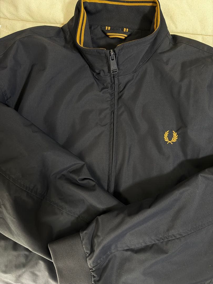 フレッドペリー The Brentham Jacket ネイビー L