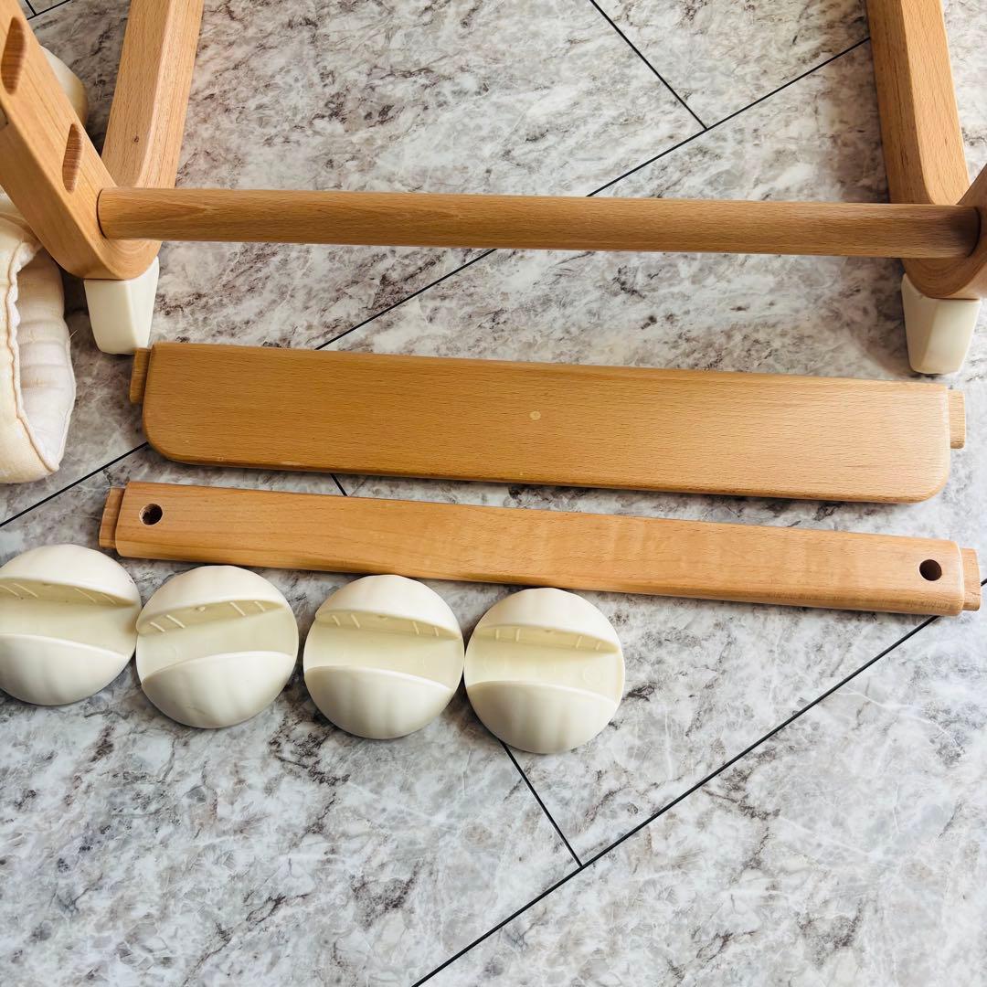 【美品】Farska ファルスカ スクロールチェアプラス ベビーチェア