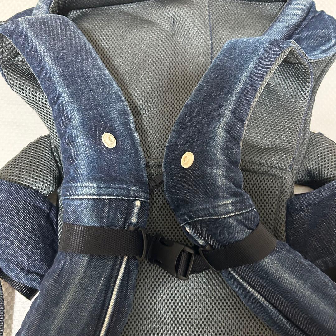 CUSEBERRY/キューズベリー/NICO/おんぶ抱っこ紐/デニムブルー