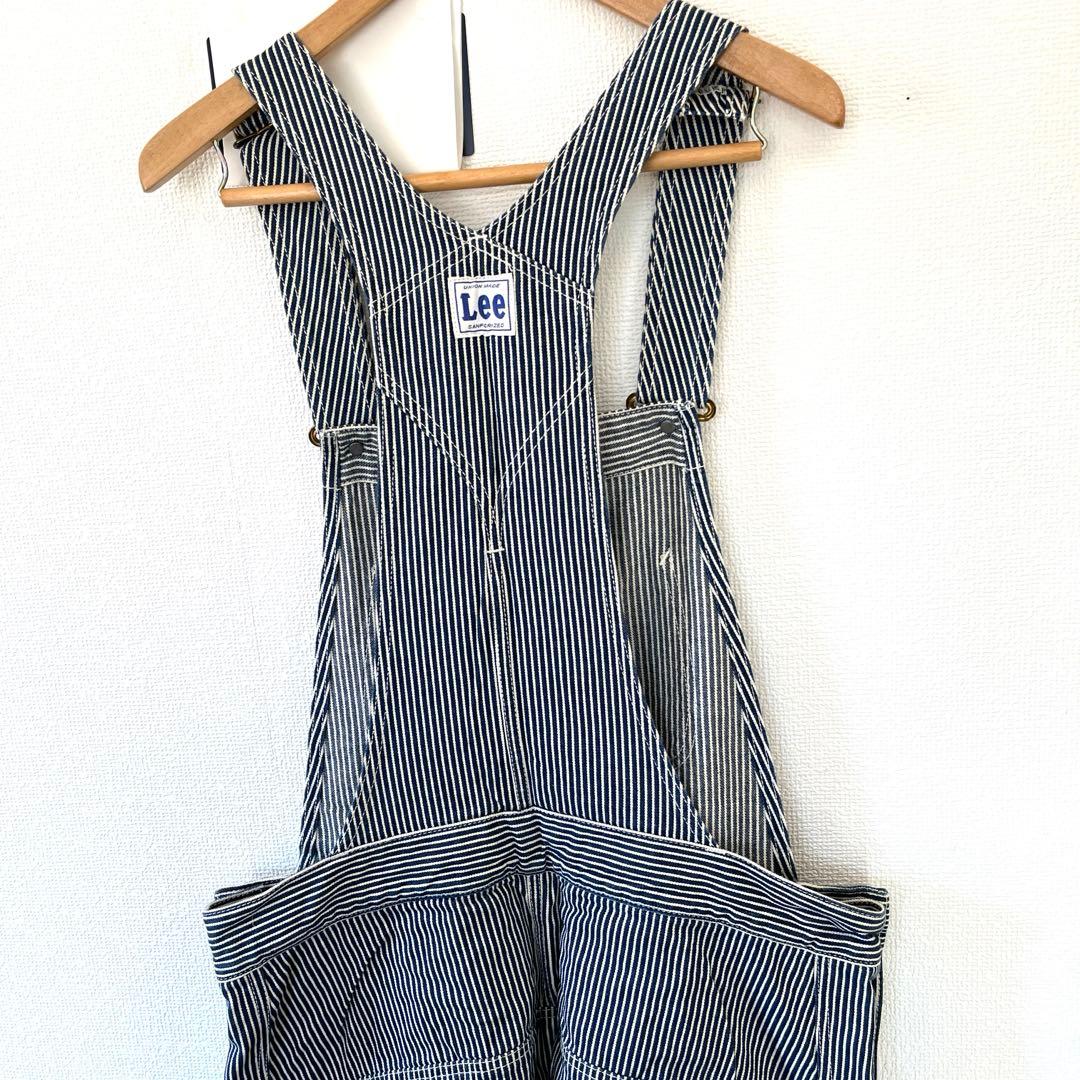 【美品】LEE リー　デニムオーバーオール　XL
