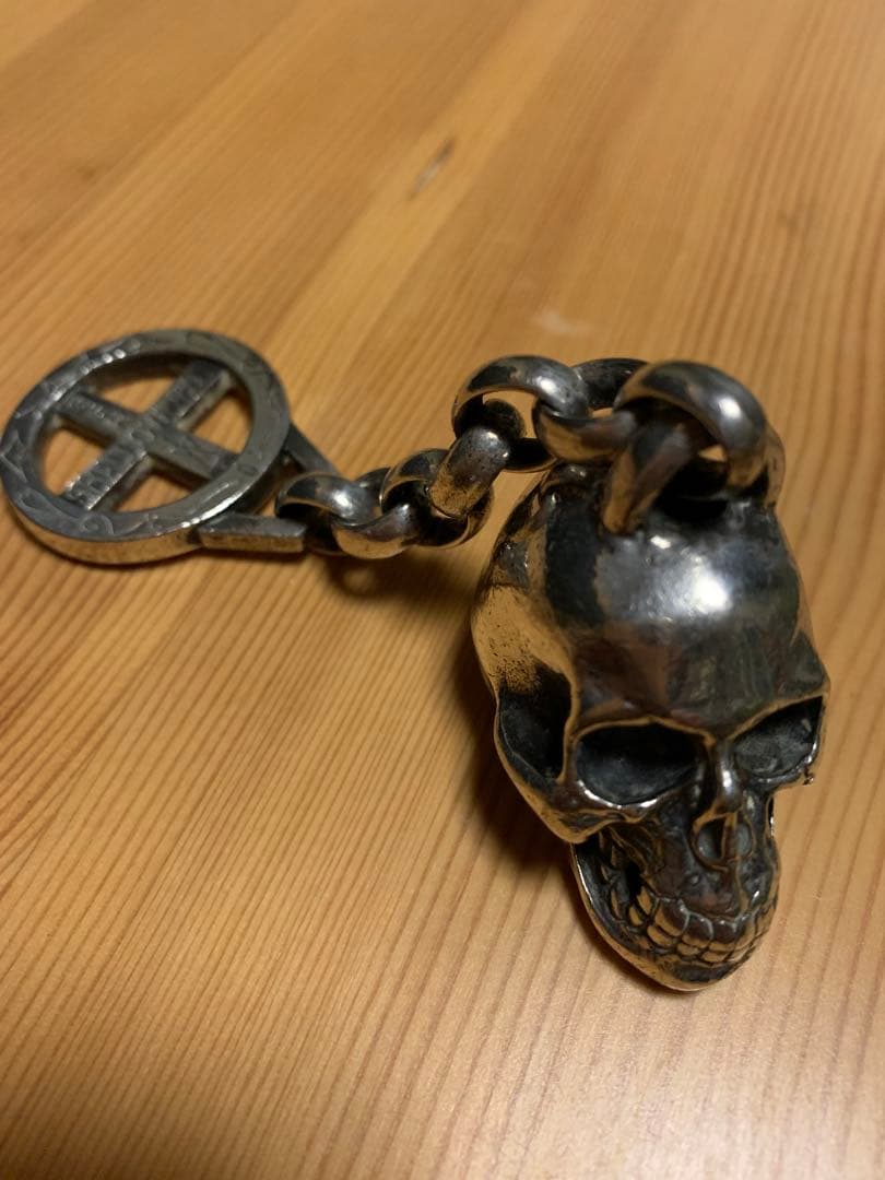 ば*️様 浅井健一　コルベットスカル キーホルダー　SEXY STONES ブラ