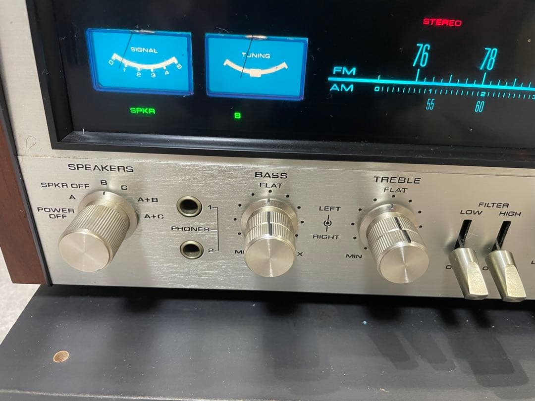 珍しいPioneer SX-818ステレオレシーバー