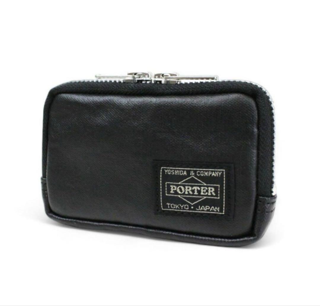PORTER レザーケース ブラック