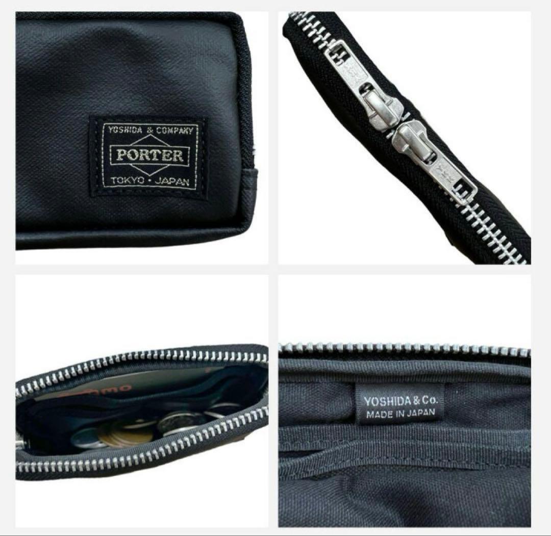 PORTER レザーケース ブラック