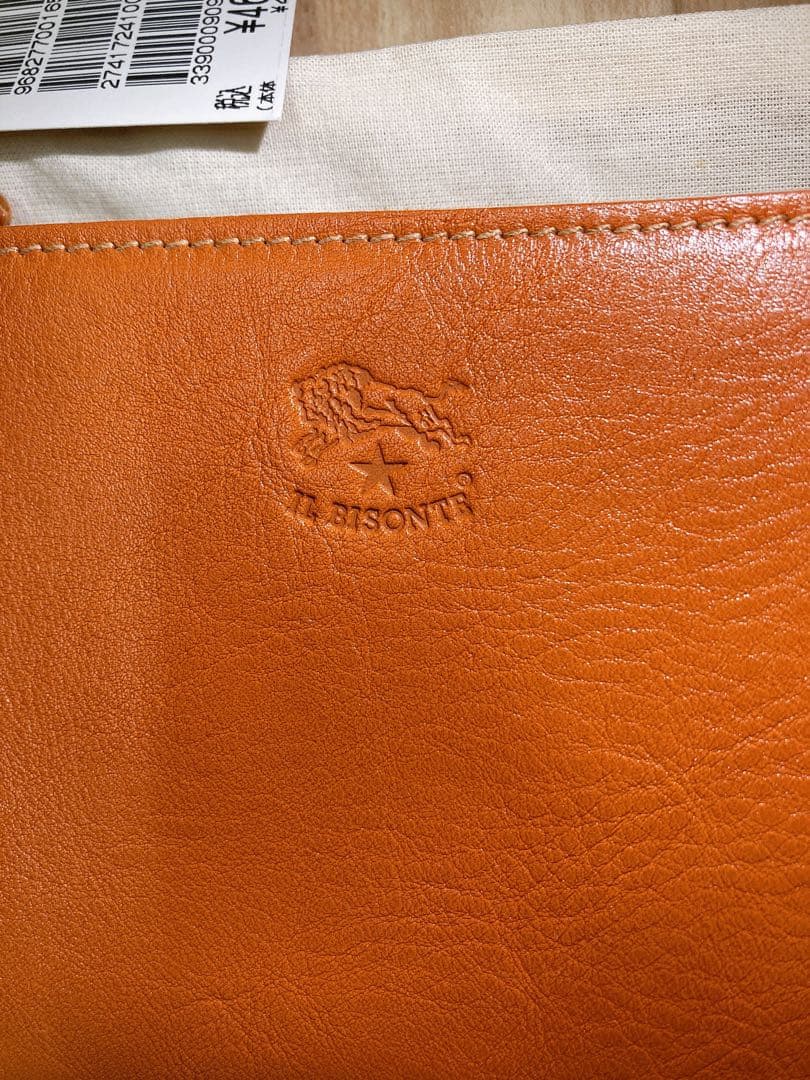 IL BISONTE キャメル レザー 長財布