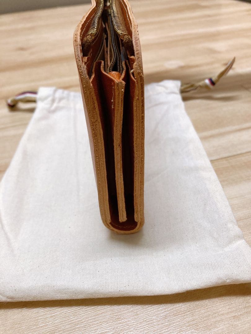 IL BISONTE キャメル レザー 長財布