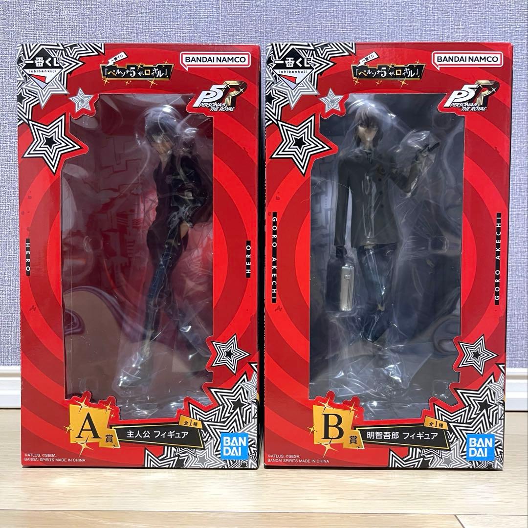 【一番くじ】 『ペルソナ５ ザ・ロイヤル』A賞＆Ｂ賞&H賞コンプセット　おまけ付