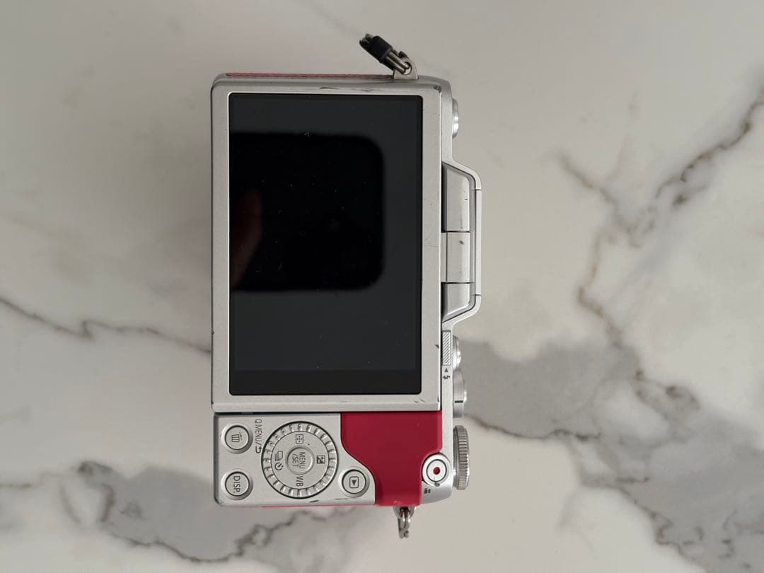 ミラーレス一眼 ピンク LUMIX 充電池2個