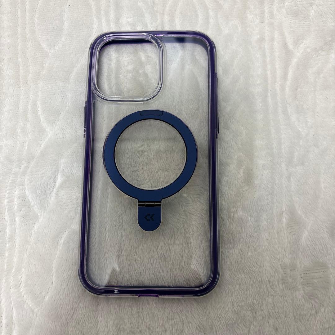 CASEKOO iPhone15ProMax用ケース 耐衝撃 クリア