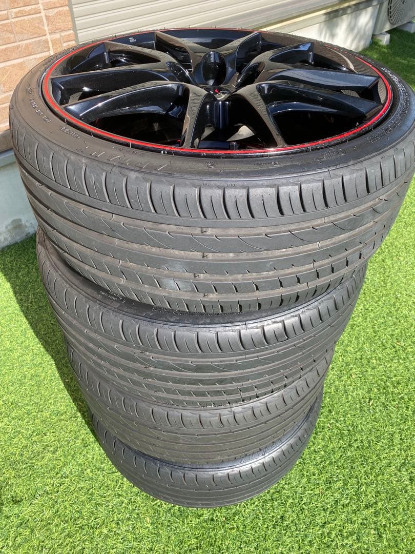 純正19インチアルミホイールセット GRX130 マークX G