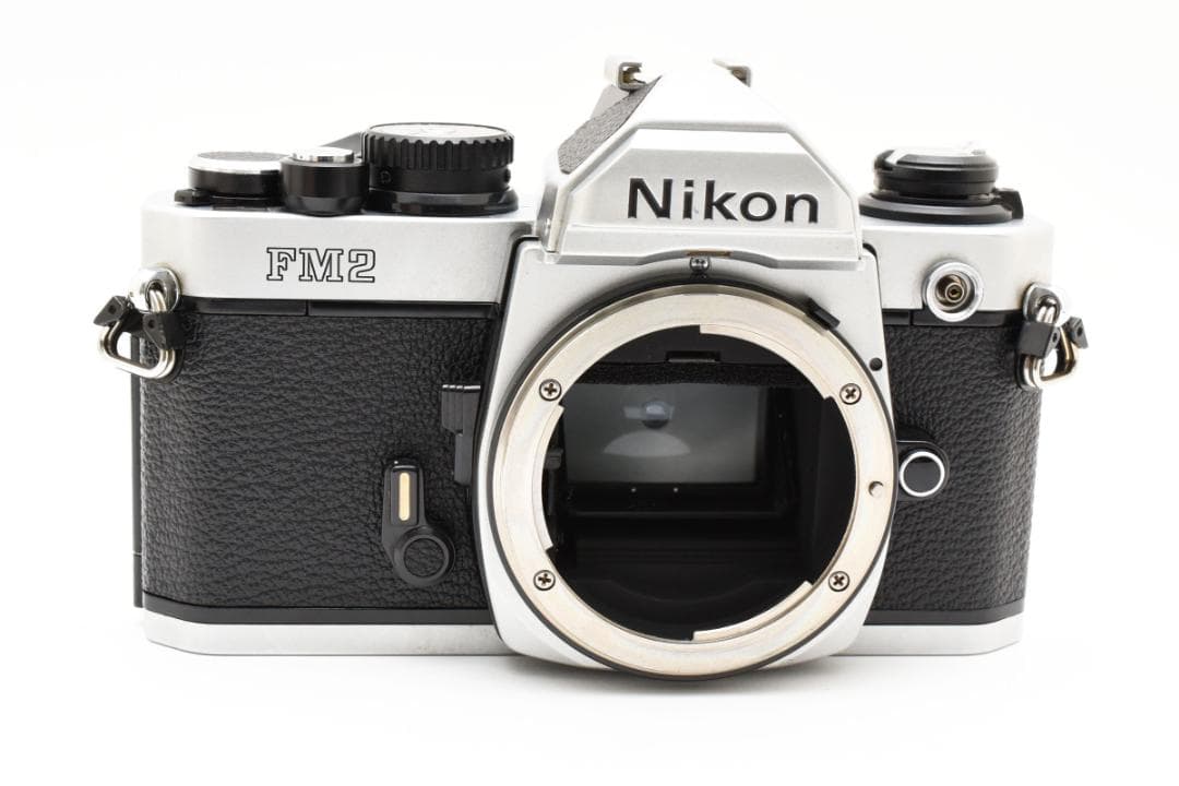超美品 ニコン NEW FM2 シルバー フィルム モルト新品交換済 B535