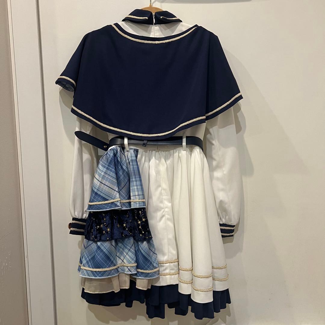 ToAlice シャイニーアイドルフルセット（ホワイト+ブルーチェック）