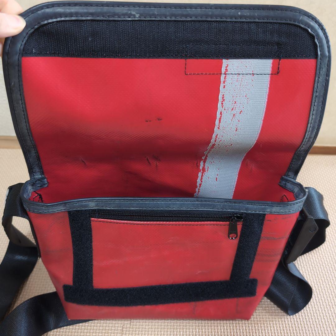 FREITAG ショルダーバッグ 赤×白