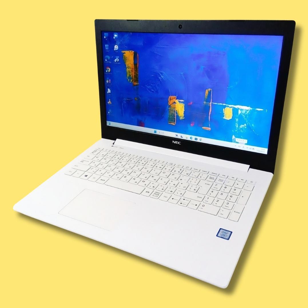 極美品✨SSDとメモリは新品／Win11／i3✨フルHD✨カメラ付ノートパソコン