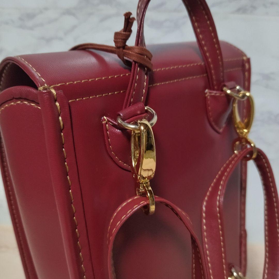 村瀬鞄行　大人のランドセル　ミミラン　バックパック　レッド　日本製