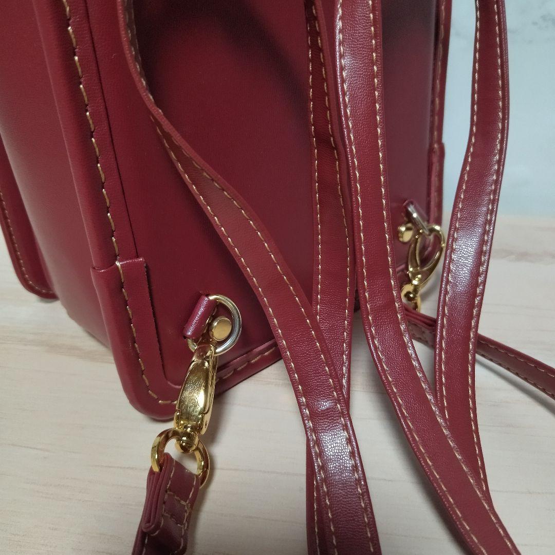 村瀬鞄行　大人のランドセル　ミミラン　バックパック　レッド　日本製