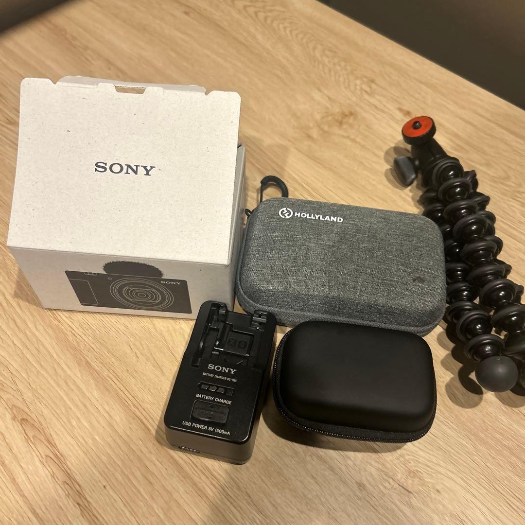 【SONY】 VLOGCAM ZV-1M2 マイク、三脚付き