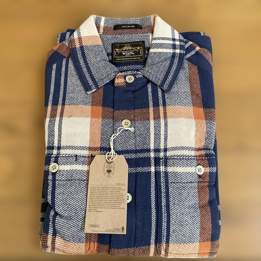 WTAPS SPEC 201-205 チェック柄長袖シャツ 新品未使用