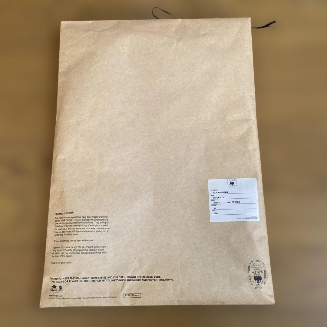 WTAPS SPEC 201-205 チェック柄長袖シャツ 新品未使用