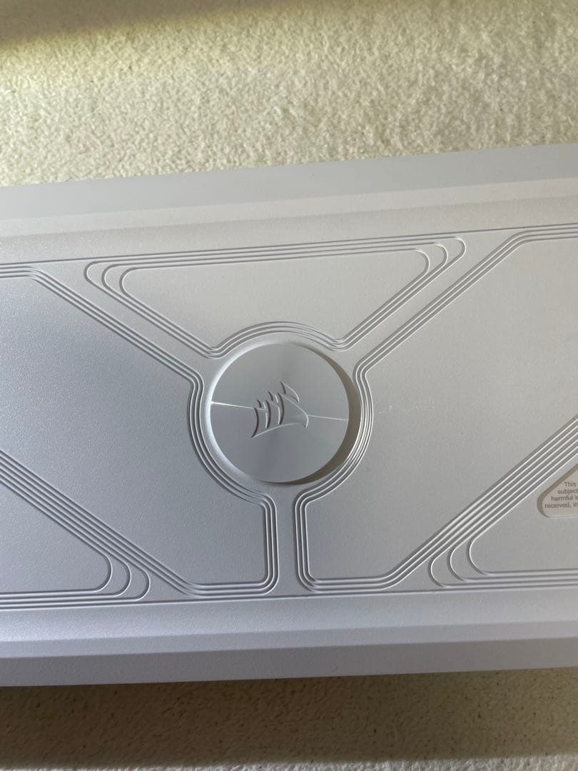 Corsair K70 PRO TKL ホワイトキーボード 本体