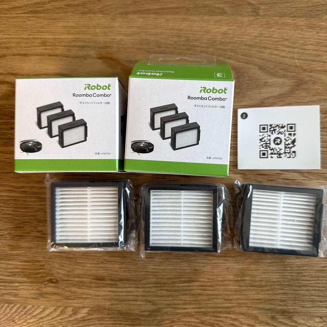 iRobot ルンバコンボ用 純正ダストカットフィルター 6個4787032