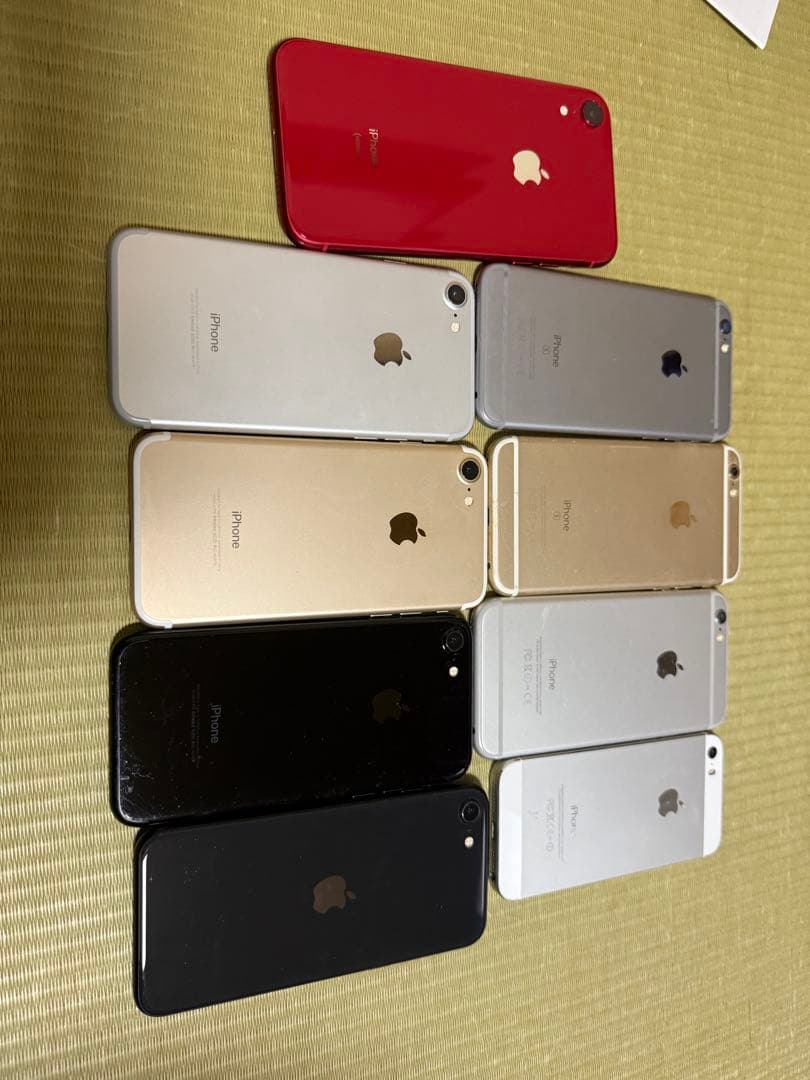 S*i様 iPhone セット 9台 部品取り