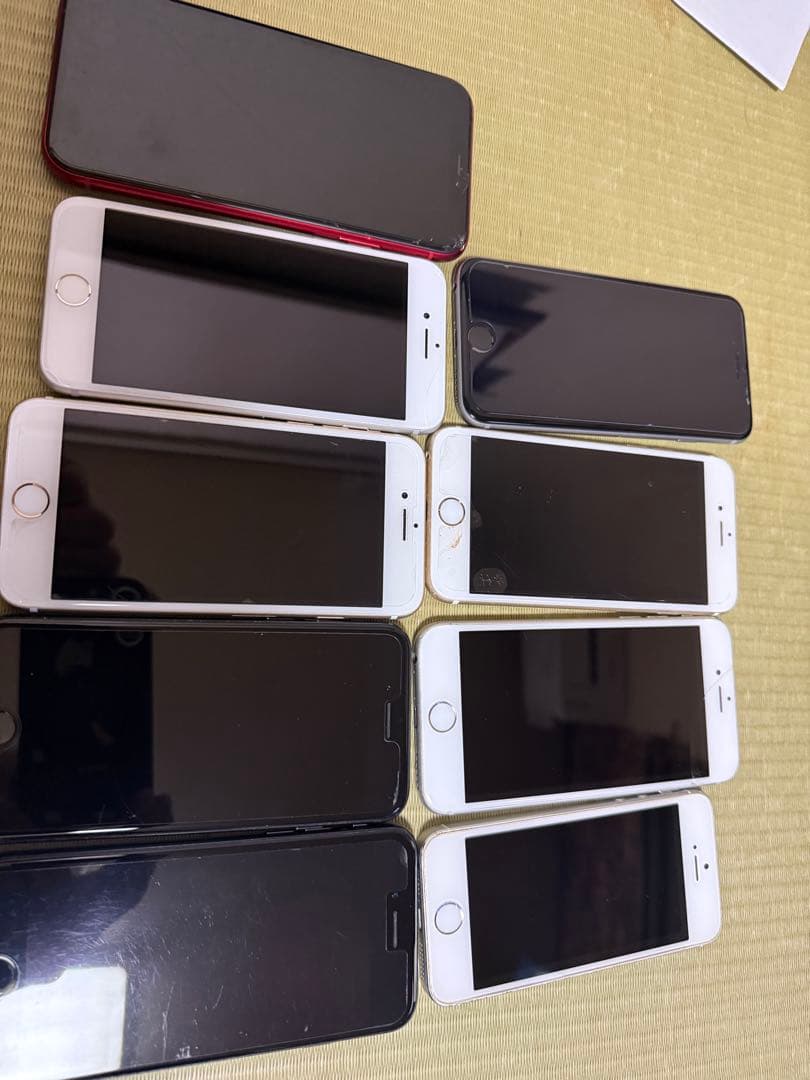 S*i様 iPhone セット 9台 部品取り