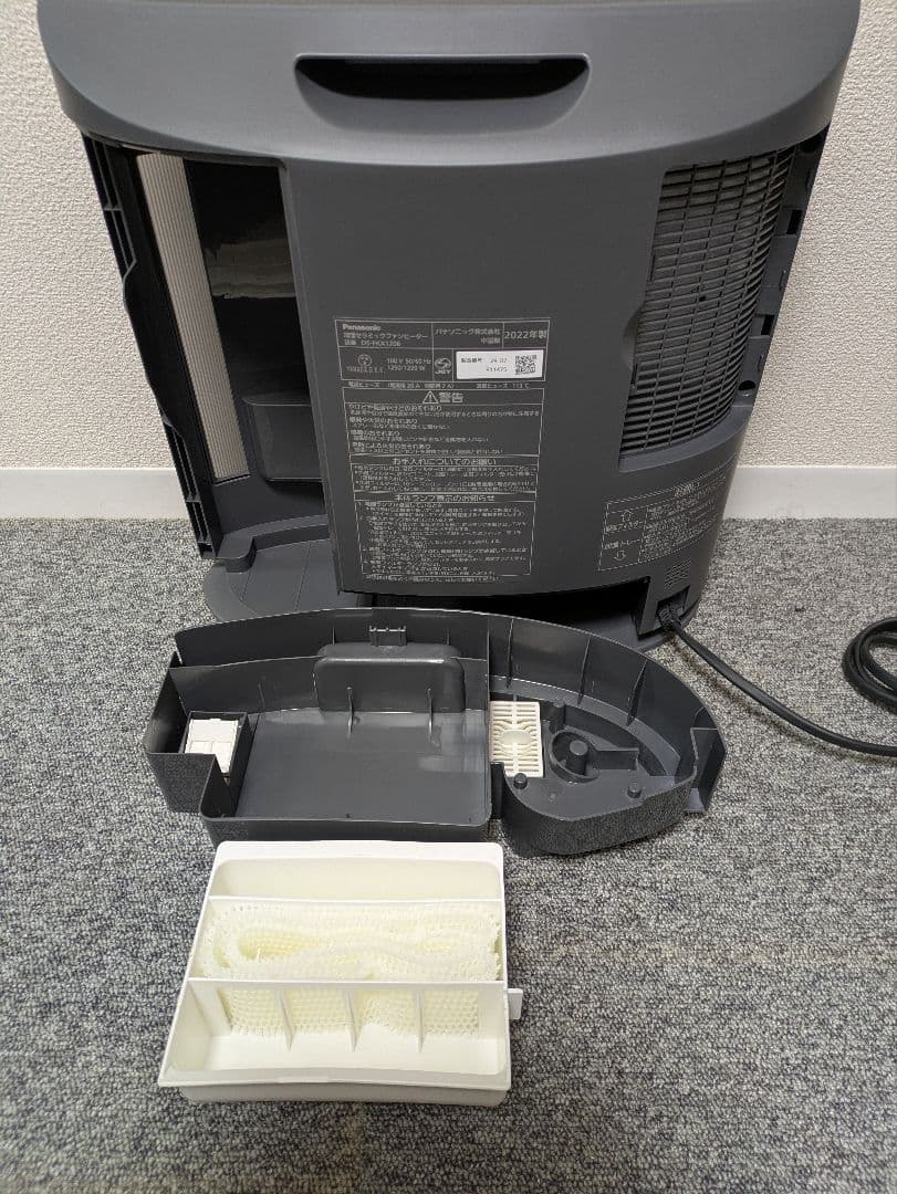 panasonic セラミックファンヒーター DS-FKX1206 綺麗 ②