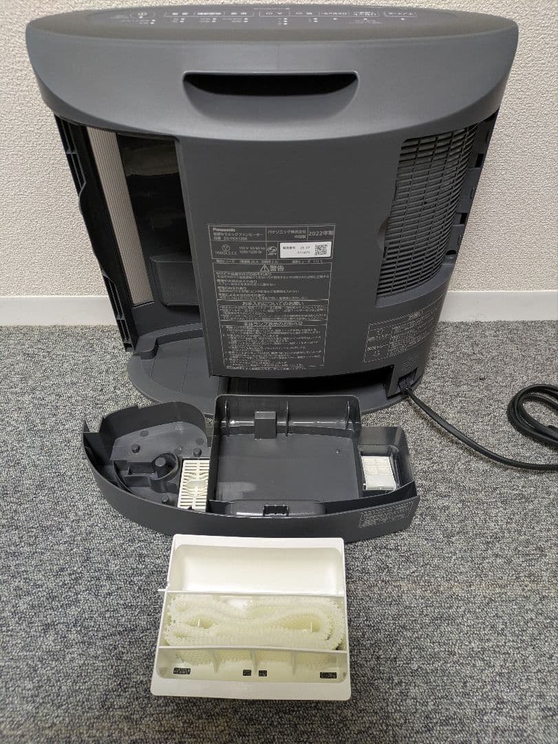 panasonic セラミックファンヒーター DS-FKX1206 綺麗 ②