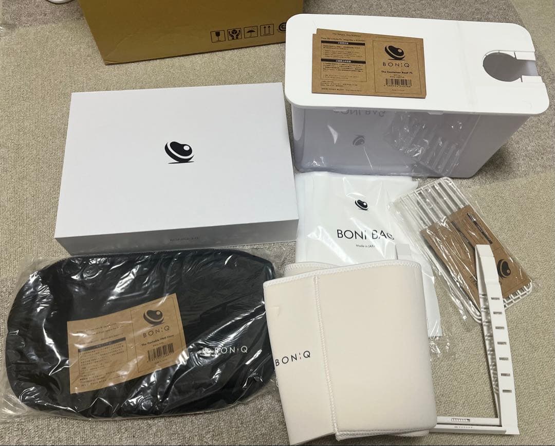 低温調理器 BONIQ 3.0スターターセット　ホワイト