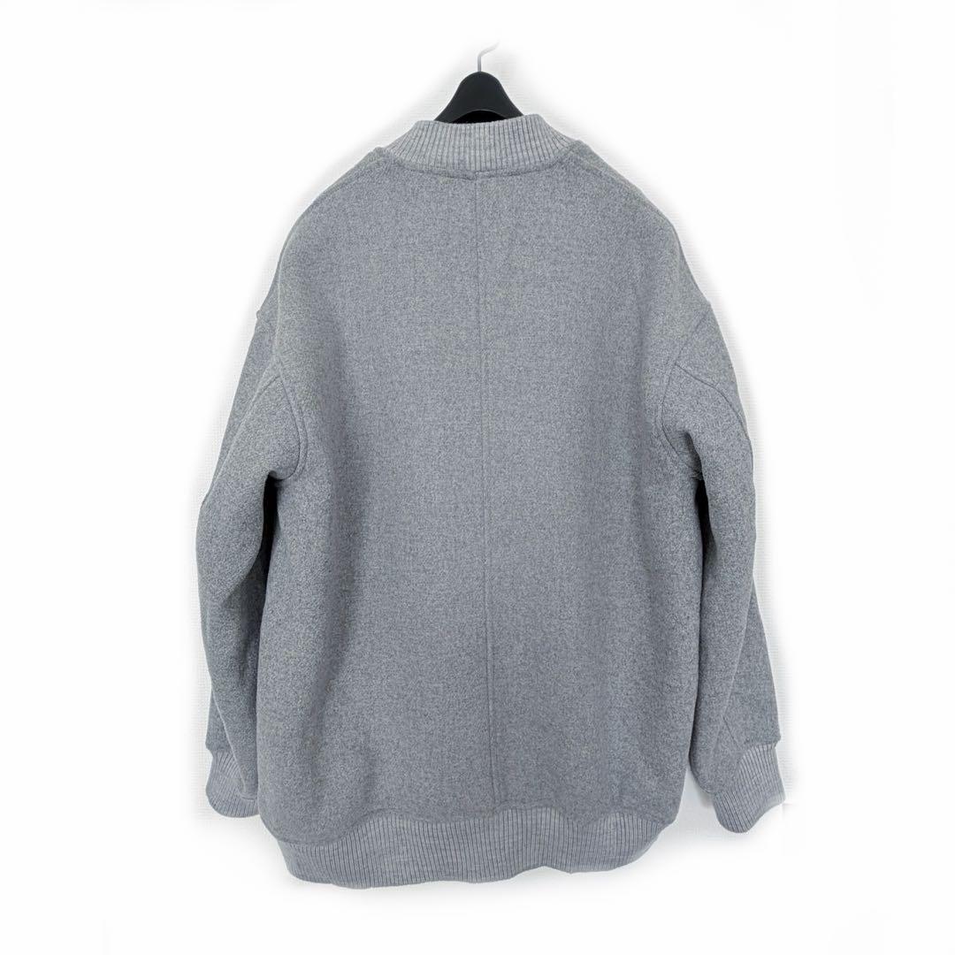 ★美品★SHIPS any バーシティジャケット スタジャン グレー