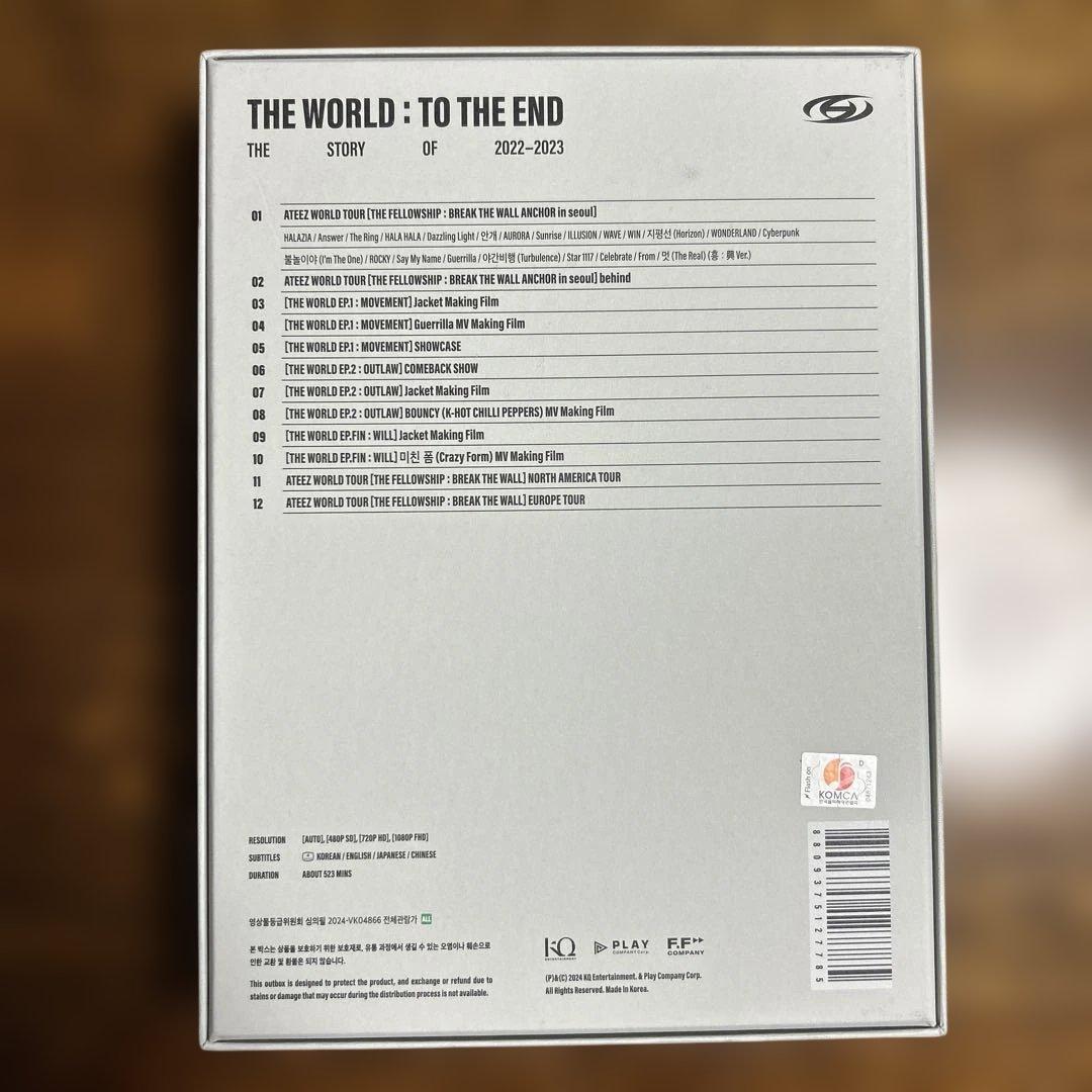K-POP・アジア ATEEZ THE WORLD:TO THE END PLAYCODE