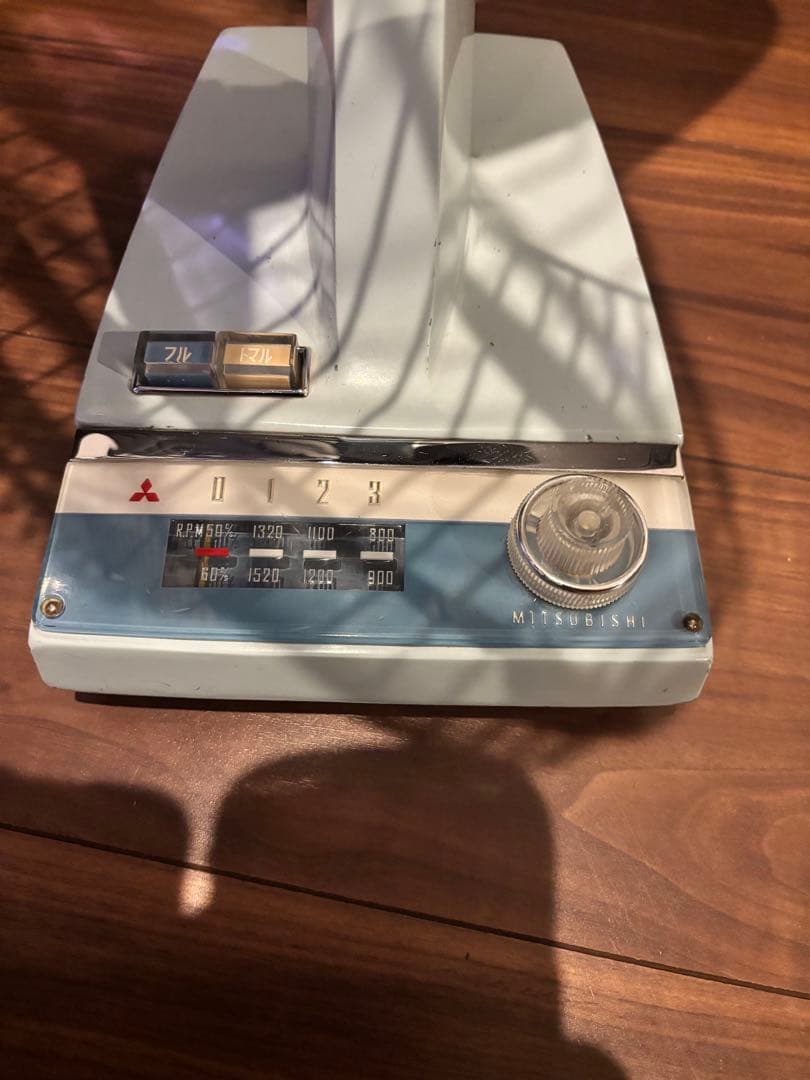 【昭和】【レトロ】三菱卓上扇風機 【D–30Ｘ】３０㎝　動作確認【送料込み】