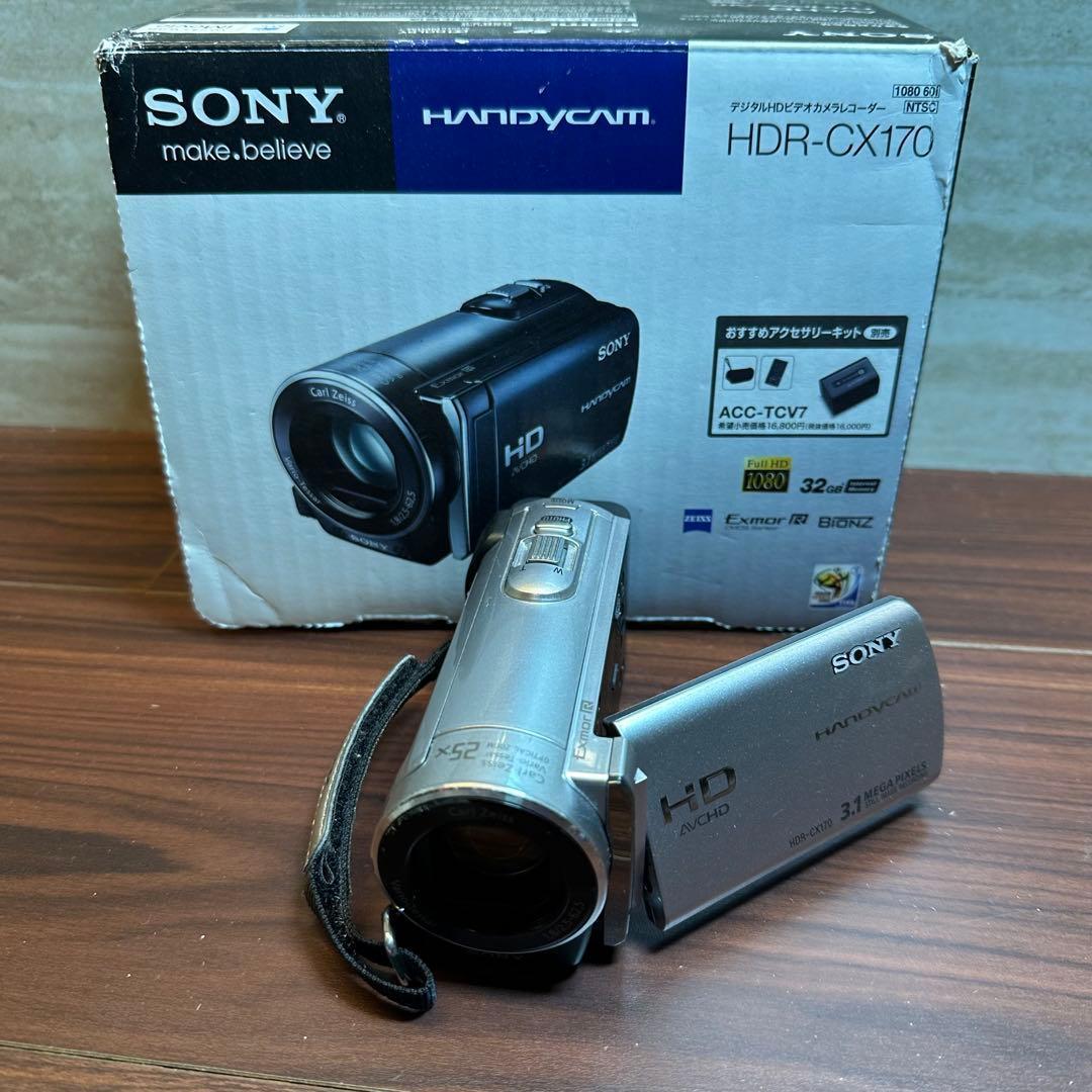 SONY HDR-CX170 ビデオカメラ 5518