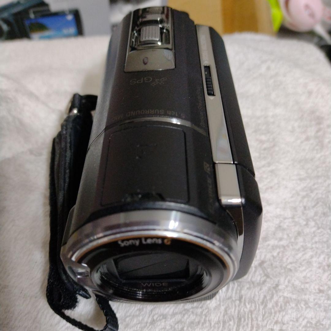 SONY HDR-PJ590 ハンディカム 本体箱取説チャージ附属