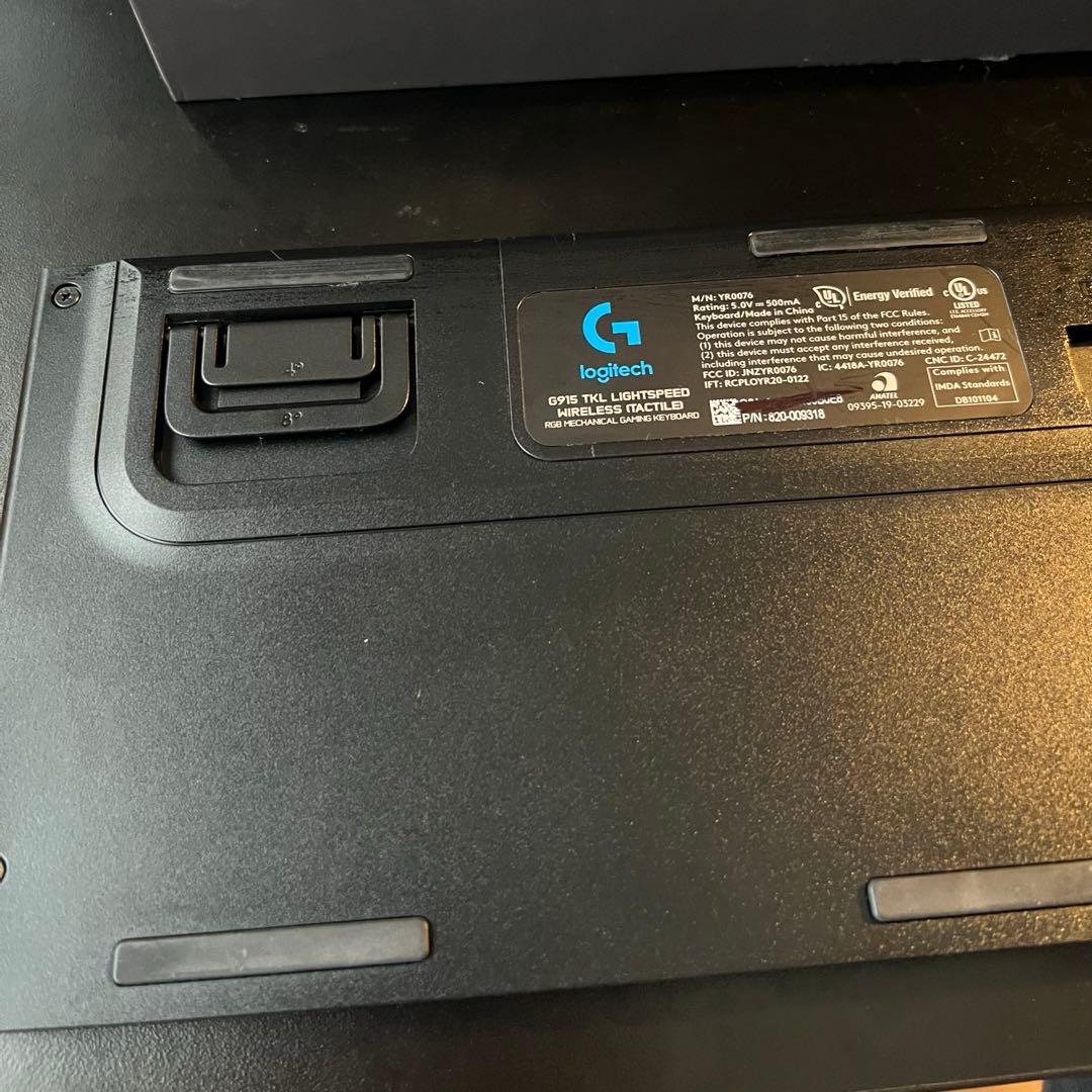 【美品・付属品完備】Logicool G915 X LIGHTSPEED TKL