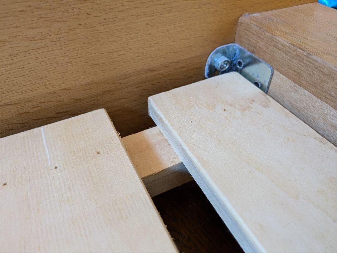 アクタス　木製ダブルベッドフレーム LM-1177