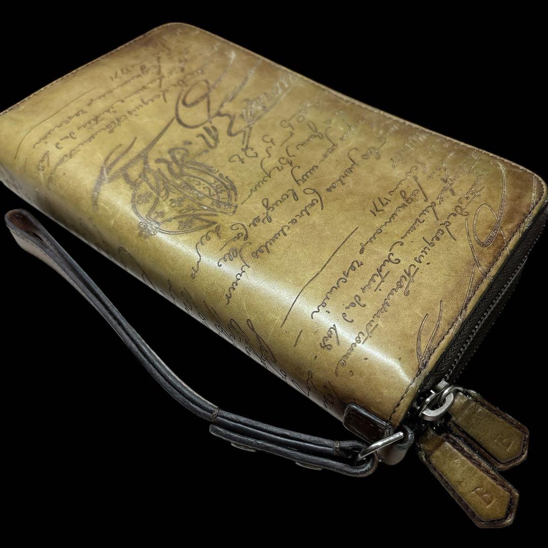 ベルルッティ タリ カリグラフィ Wファスナー 長財布